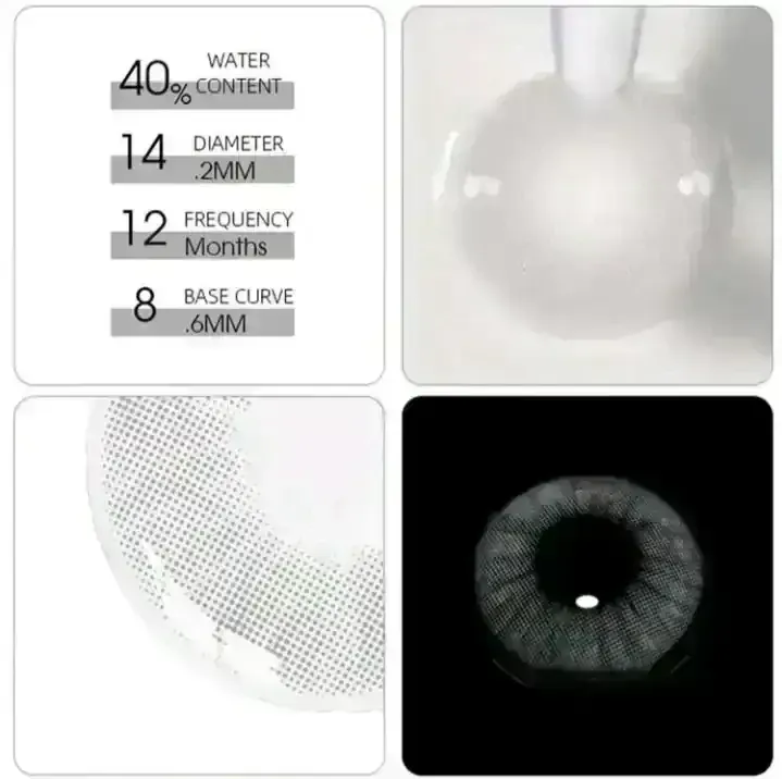 Lentes de contacto - Referencia: GRAPHITE  3
