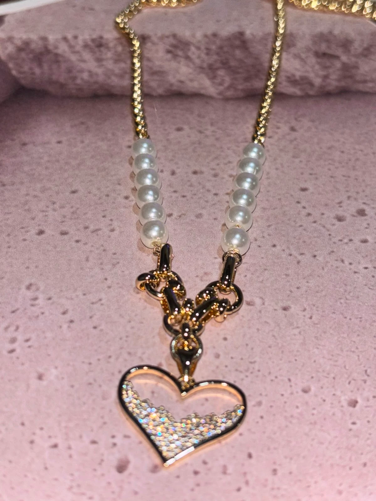 collar oro laminado 