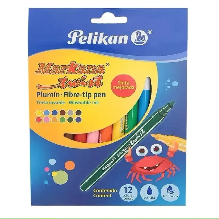 Pelikan estuche con 12 plumines de colores 3