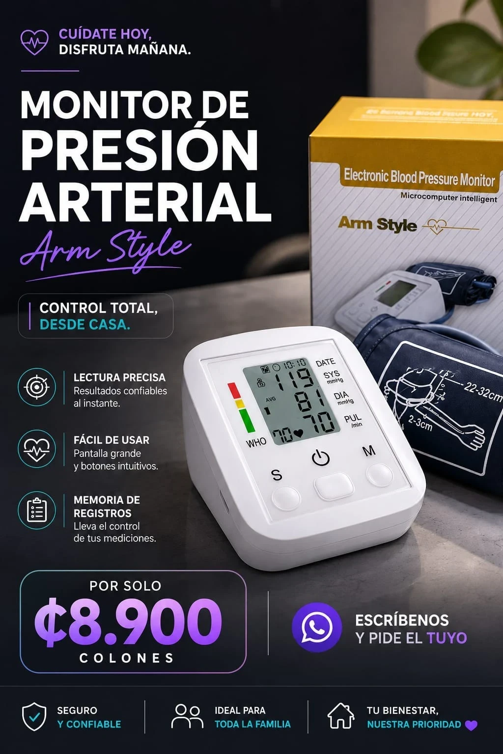 📲 MONITOR DE PRESIÓN ARTERIAL | 