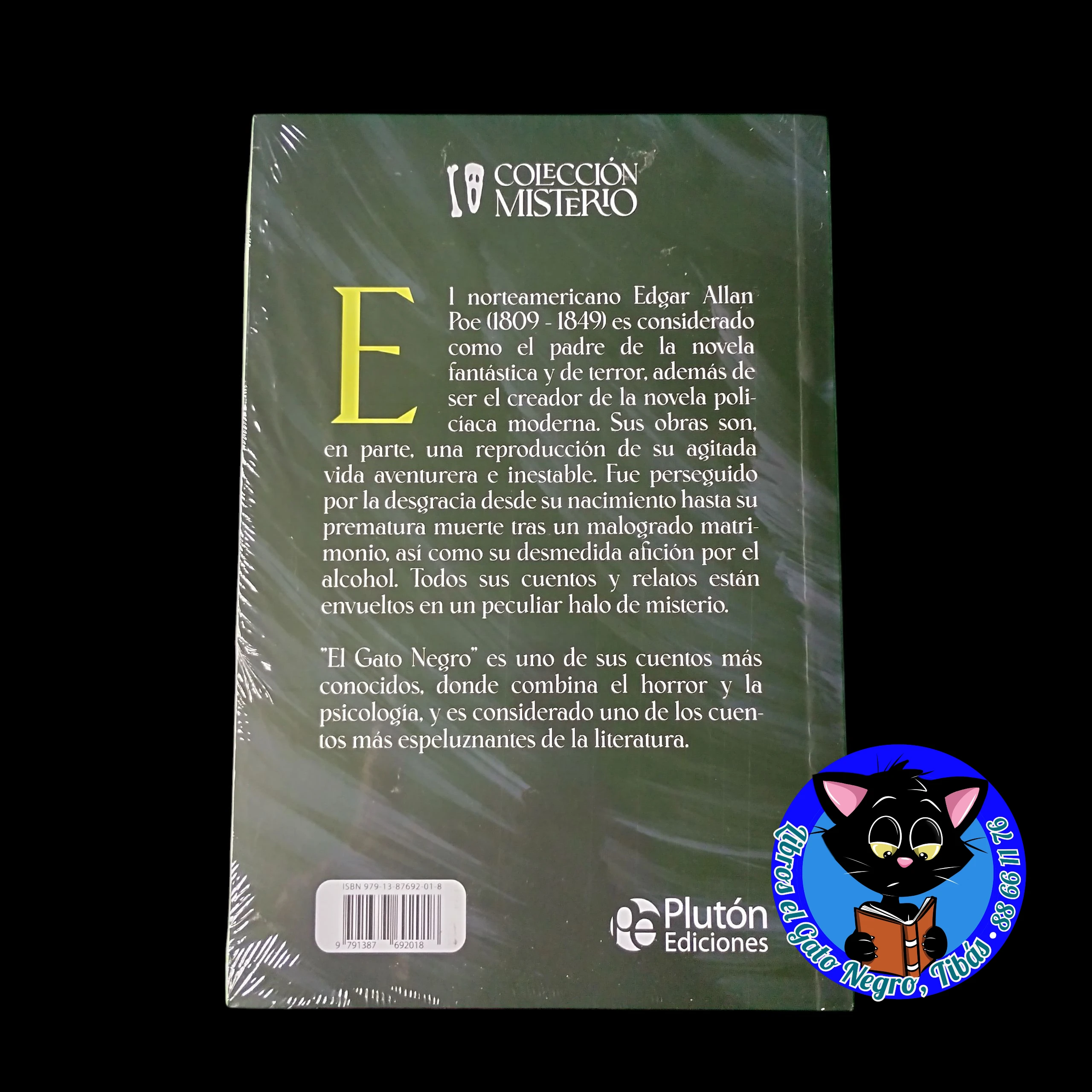 El gato negro y otros relatos , Edgar Allan Poe, nuevo 2