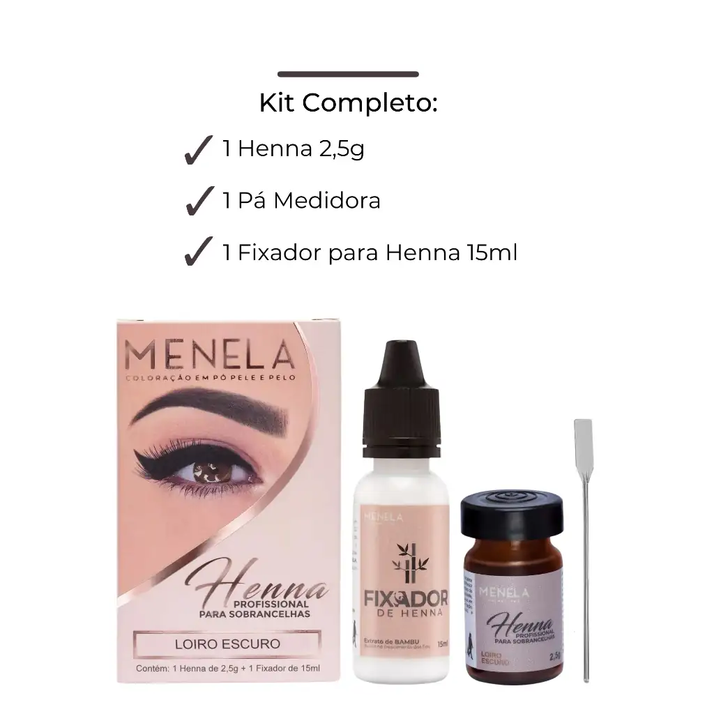 Kit 3 Henna Menela  2