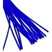 un limpia pipas azul rey terciopelo  2