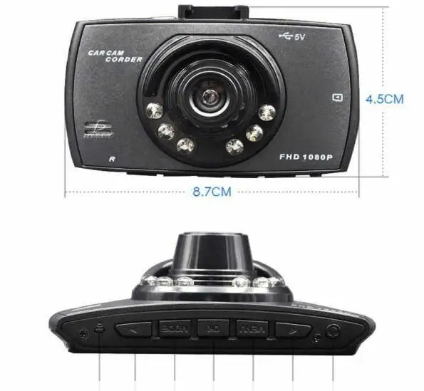 Camara Dvr Grabador Auto Con Pantalla Nocturna  4