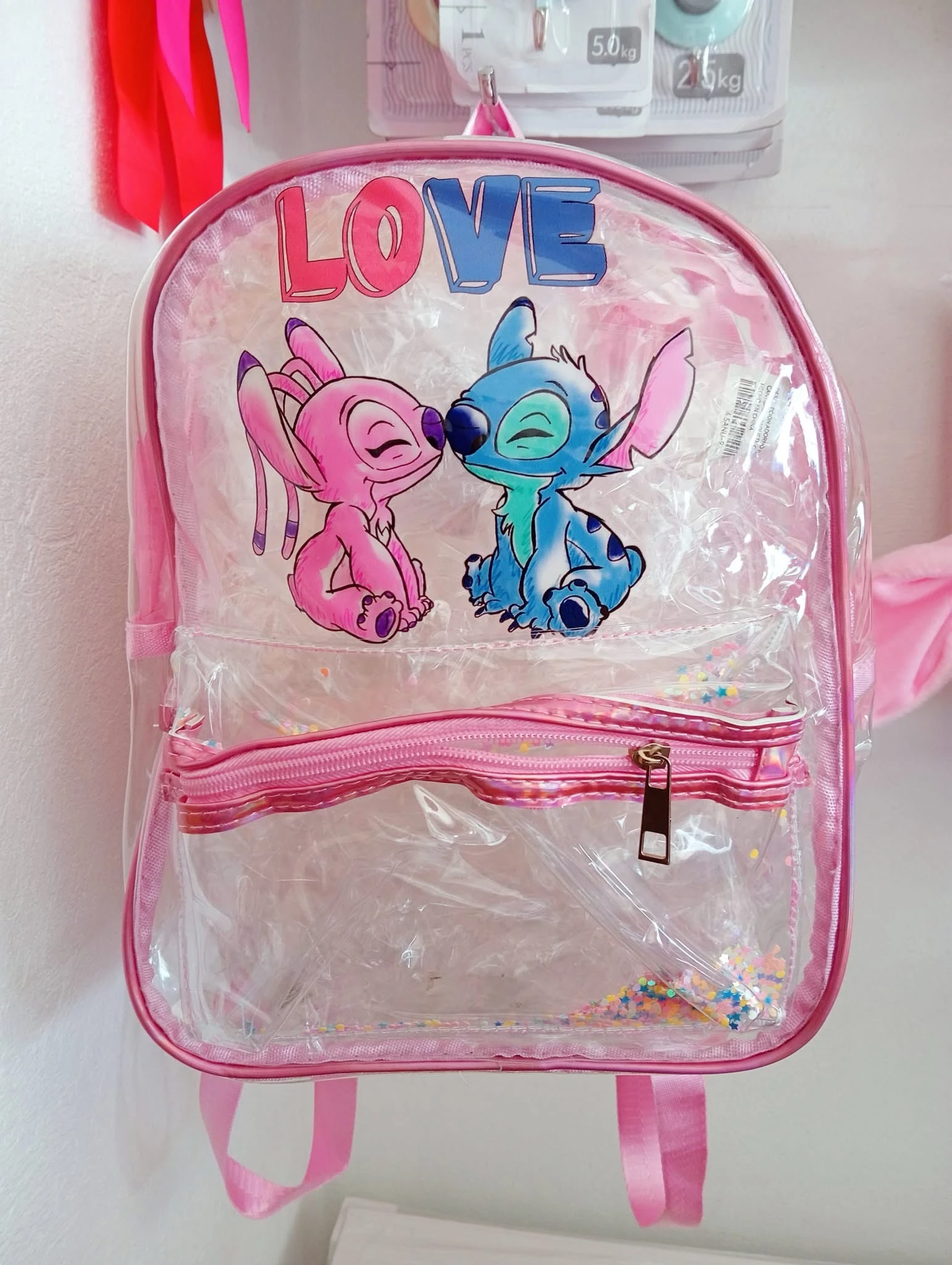 Mochila transparente kinder calidad premium  3