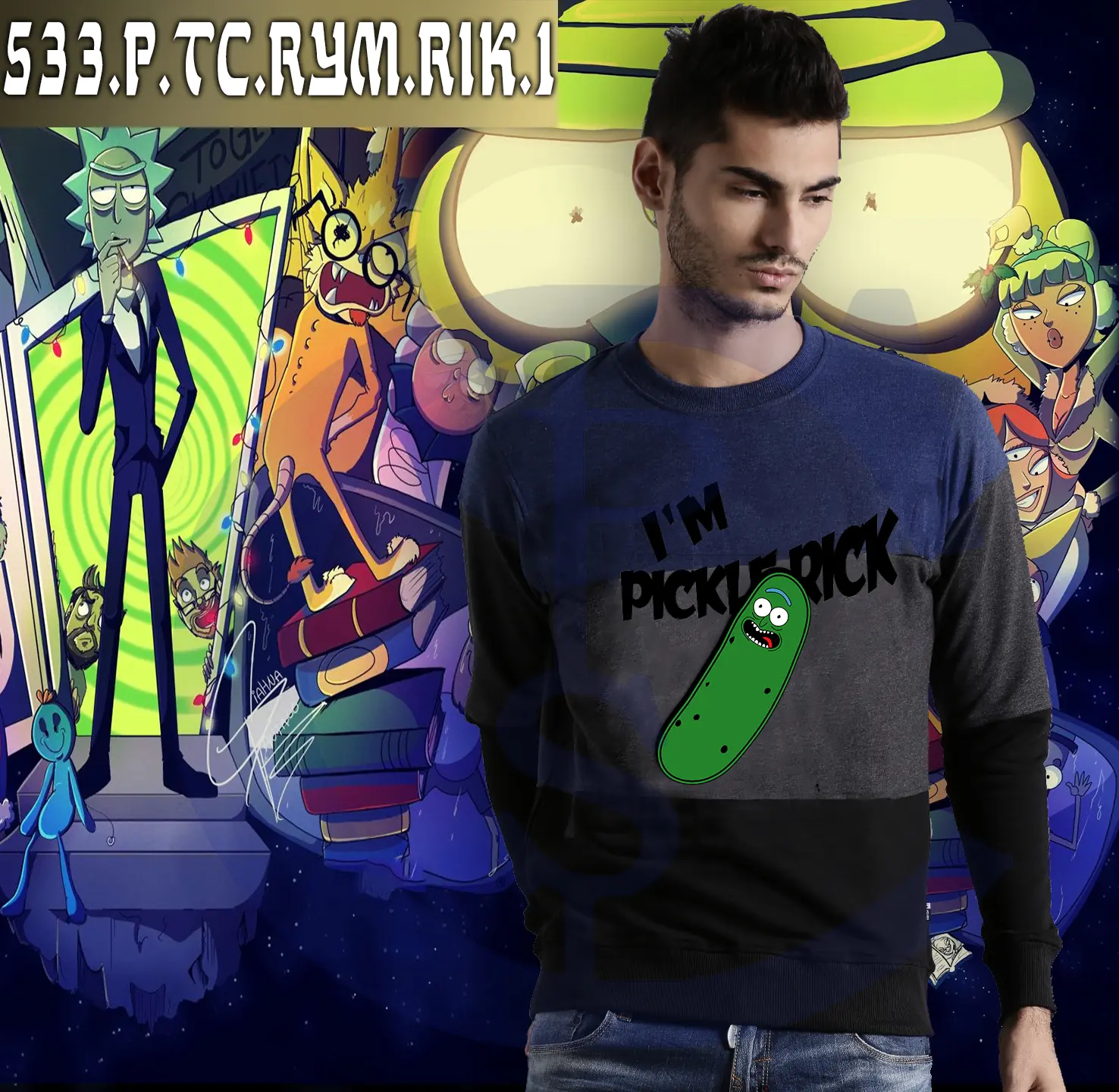 533.P.TC.RYM.RIK .1 (pepinillo rick)