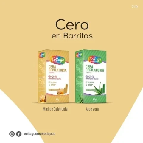 CERA DEPILATORIA EN BARRA 82G VEGETAL ALOE VERA 2