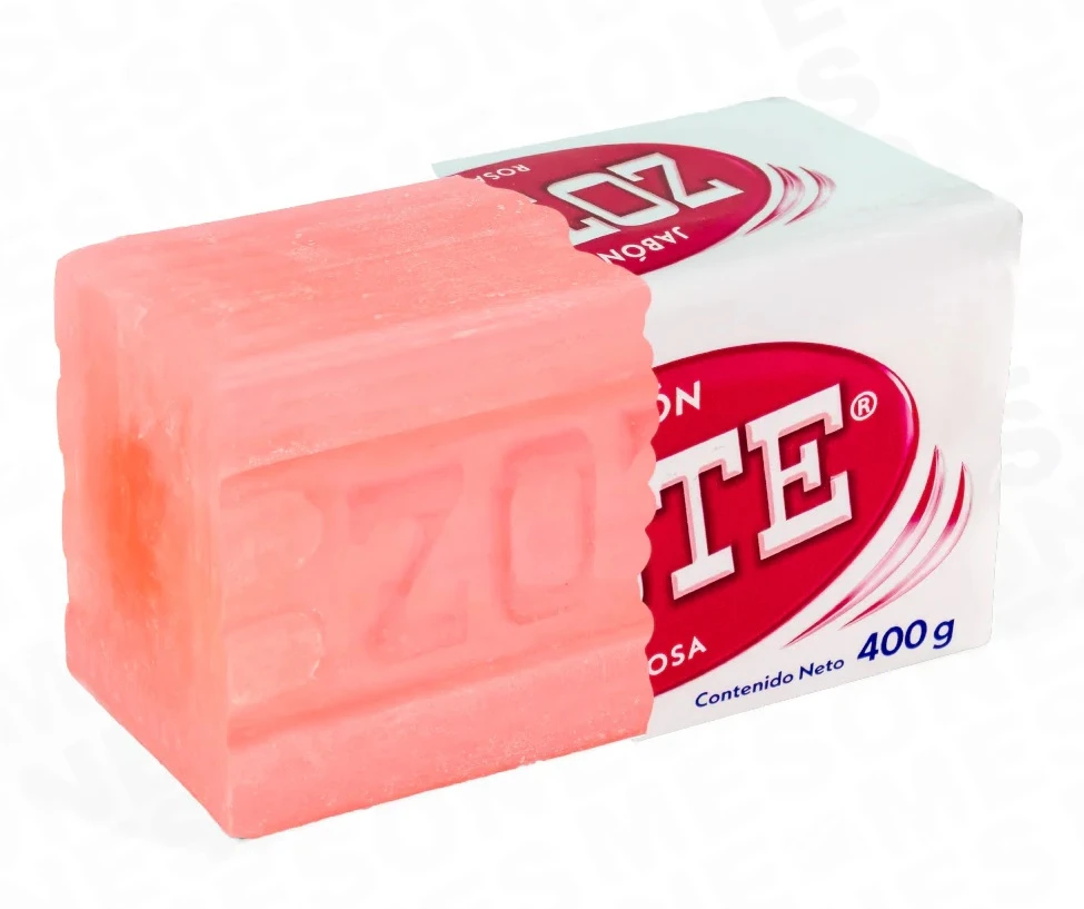 Jabón Zote Rosa en Barra 2