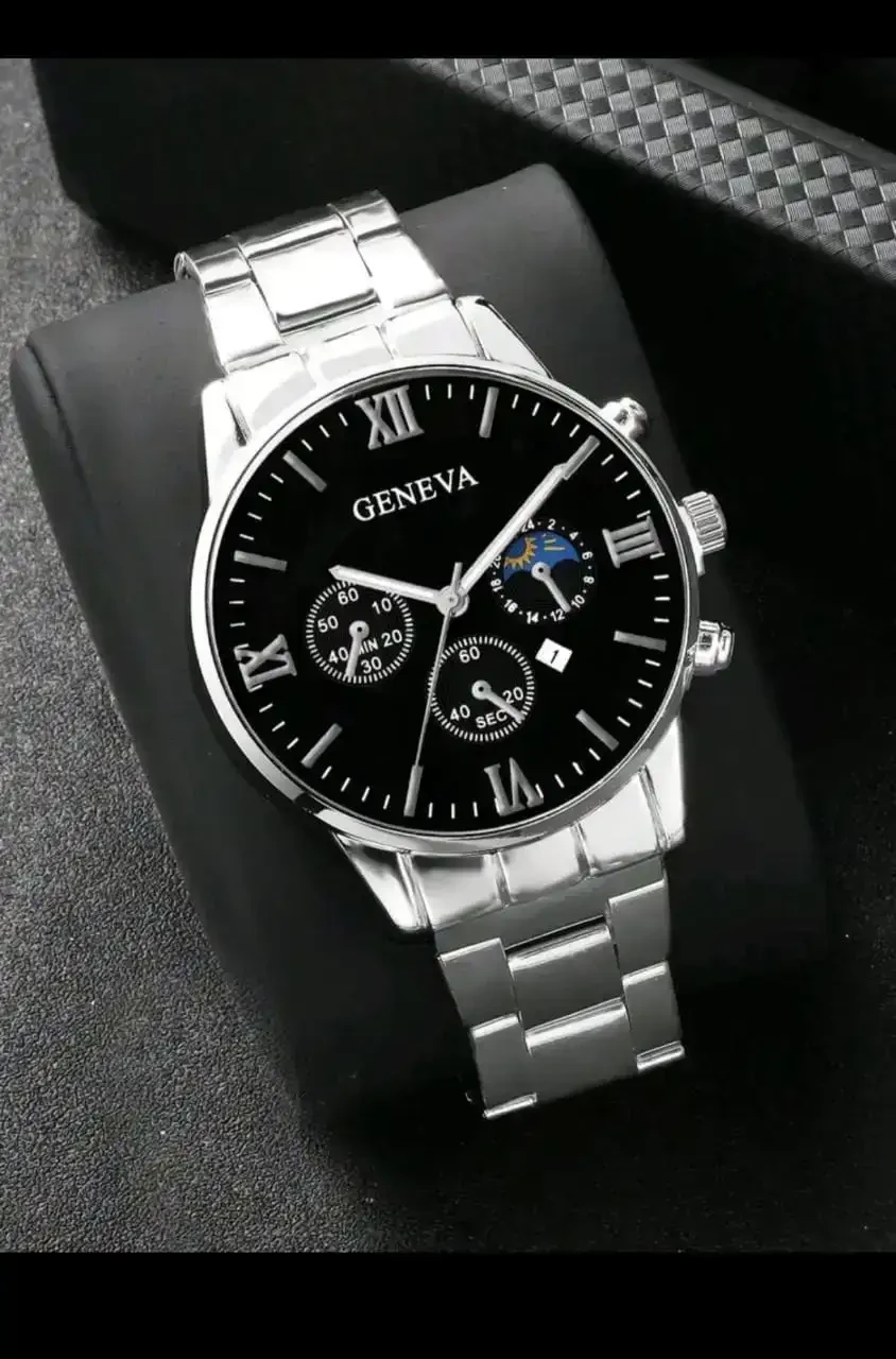 Reloj GENEVA/ Sistema de fecha funcional 
