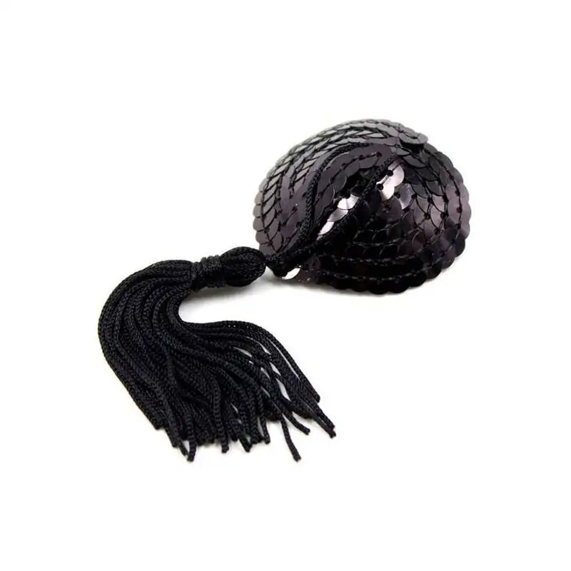 Pezonera Lentejuelas Negro 3