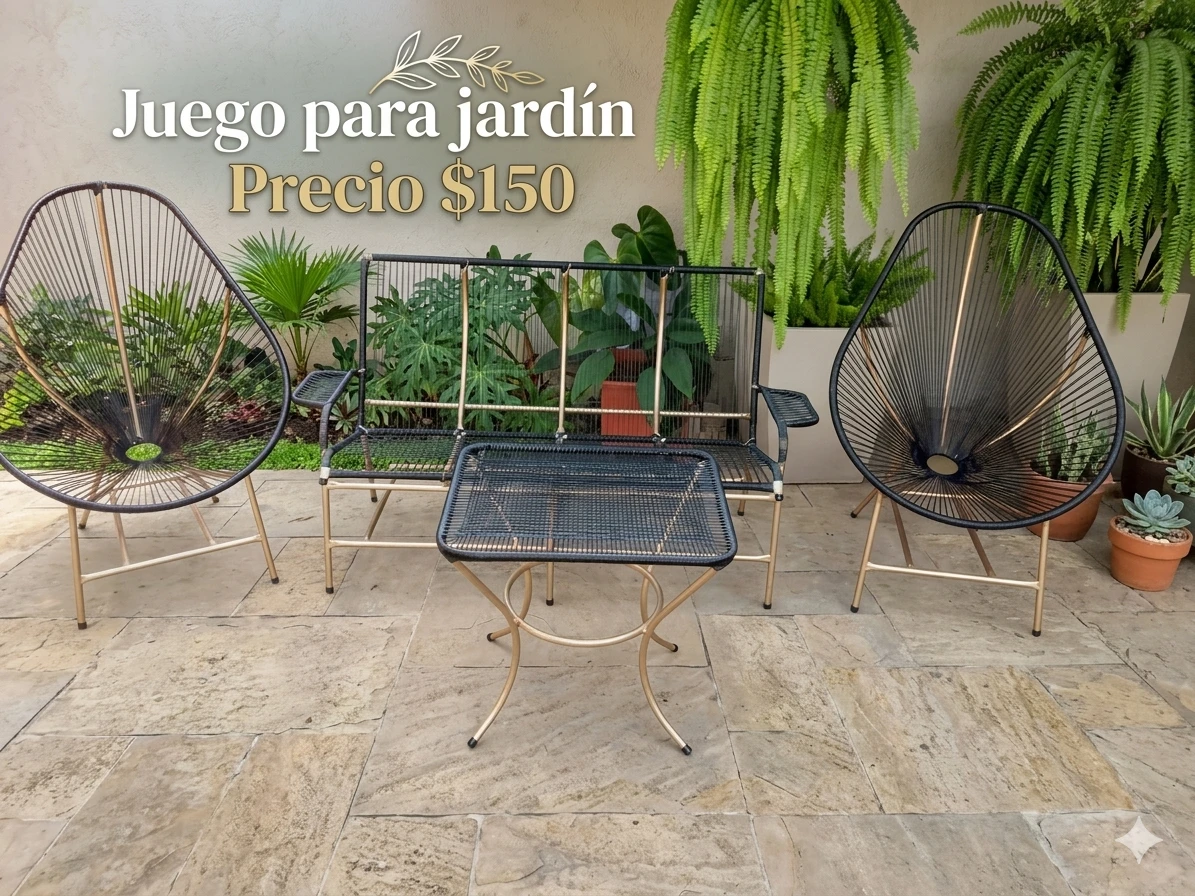 Juego de jardín 
