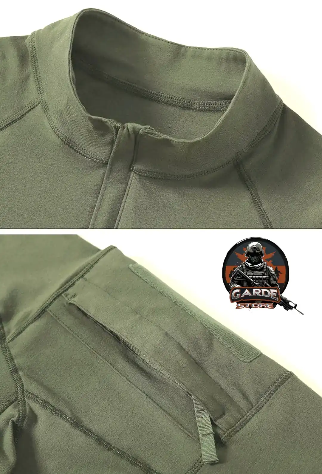 Polo táctico importado 95% algodón  3