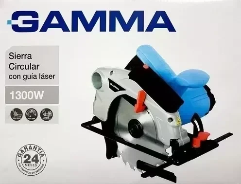 Sierra Circular con láser Gamma 1300W  6