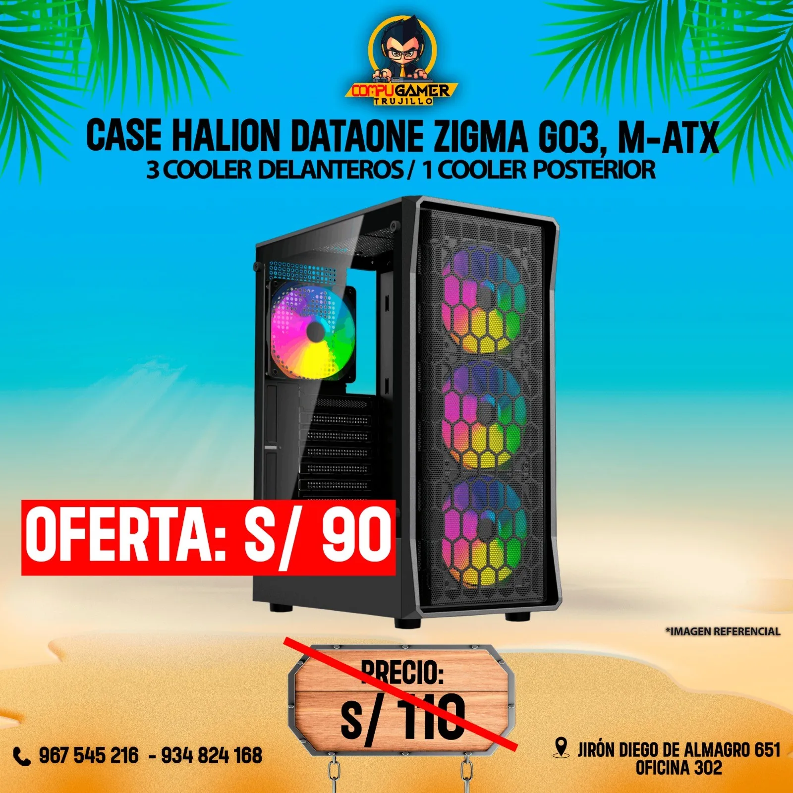 CASE HALION DATAONE ZIGMA G03 BLACK