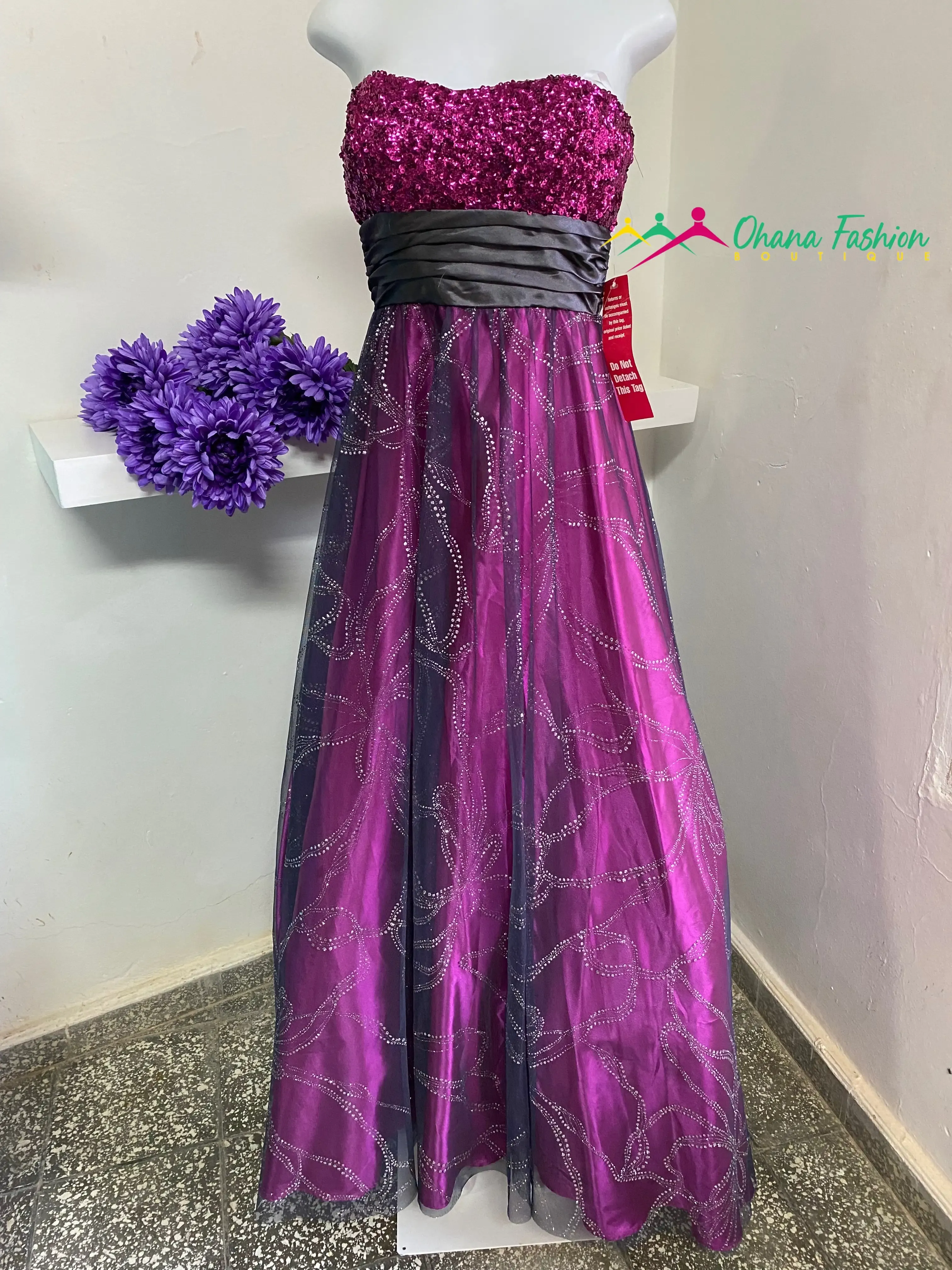 Vestido Largo, Talla 5/6