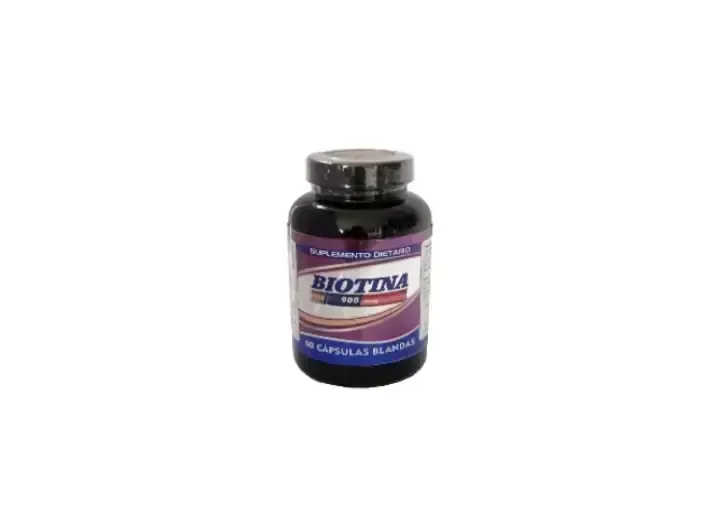 BIOTINA 900 MCG X 60 CAPS NATURALMENTE