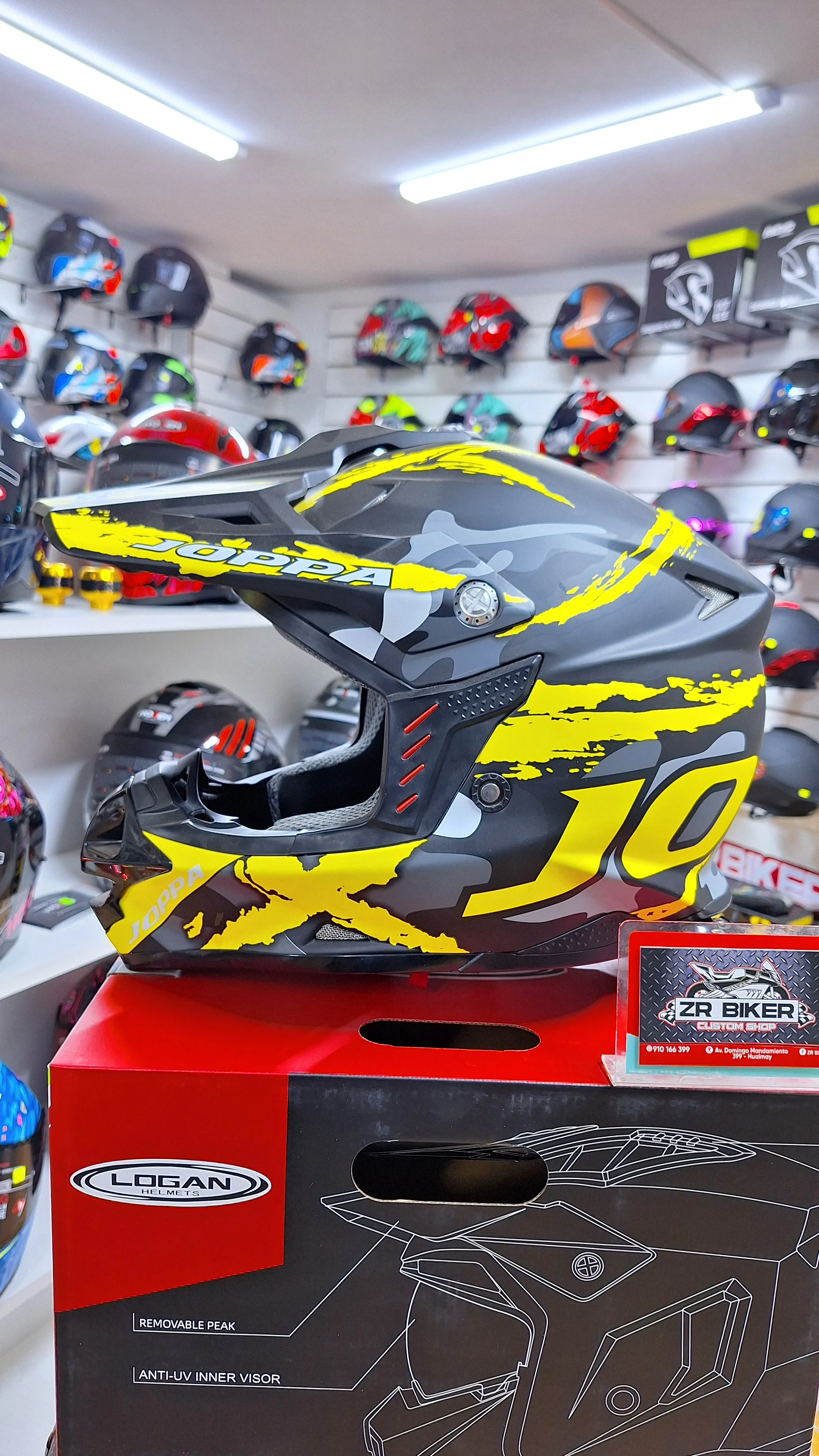 CASCO TIPO CROSS