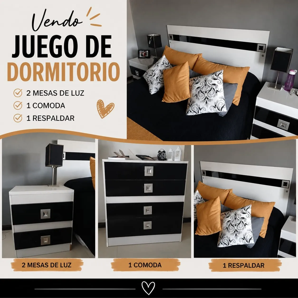 Juego de dormitorio 