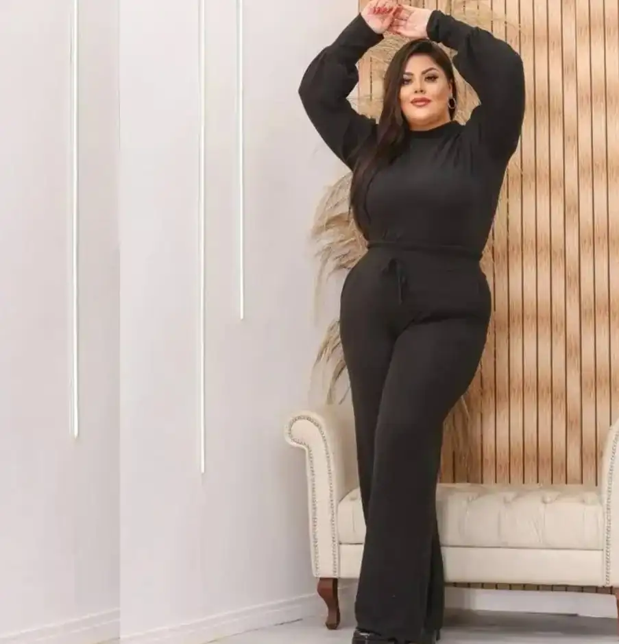 Conjunto  lanzinha com calça veste ate o tamanhos  50