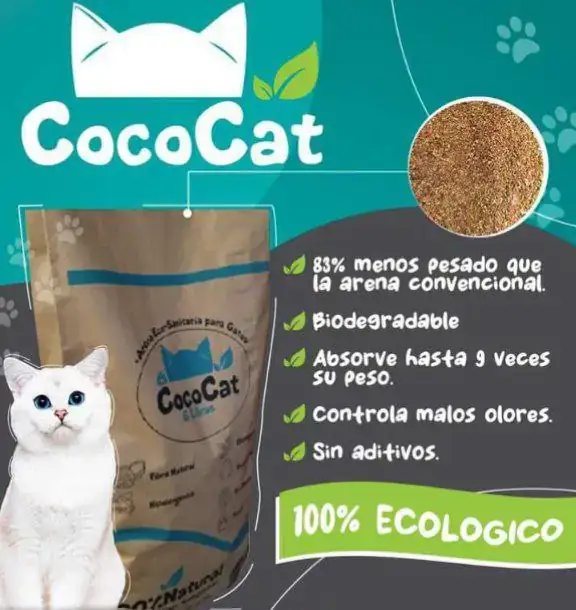 Arena ecológica COCOCAT 2.5 Kilos