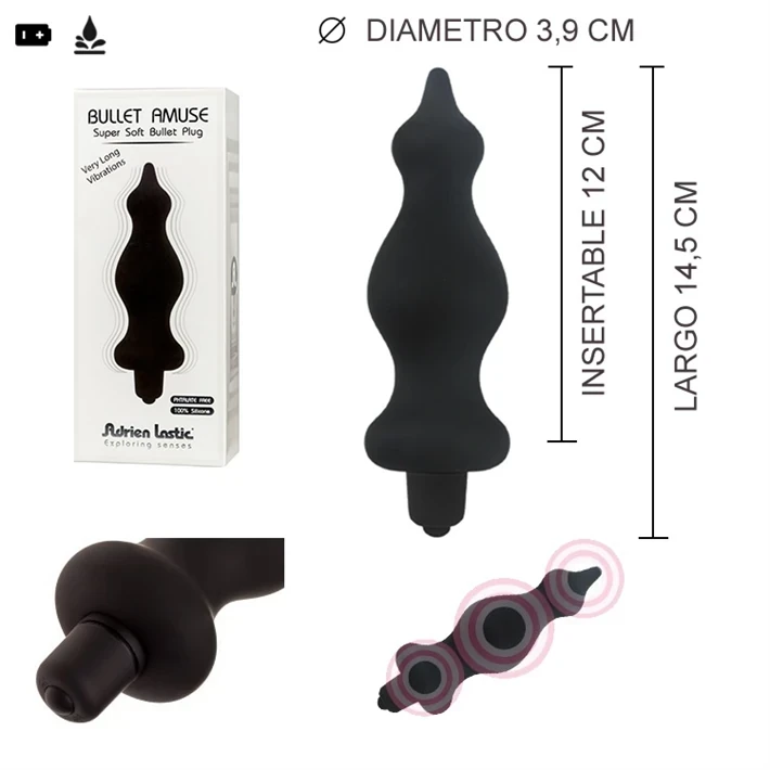 Amuse Estimulador anal Violeta 2