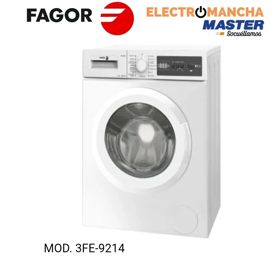 LAVADORA FAGOR 3FE-9214 DE 9 KILOS A 1400 RPM A 3