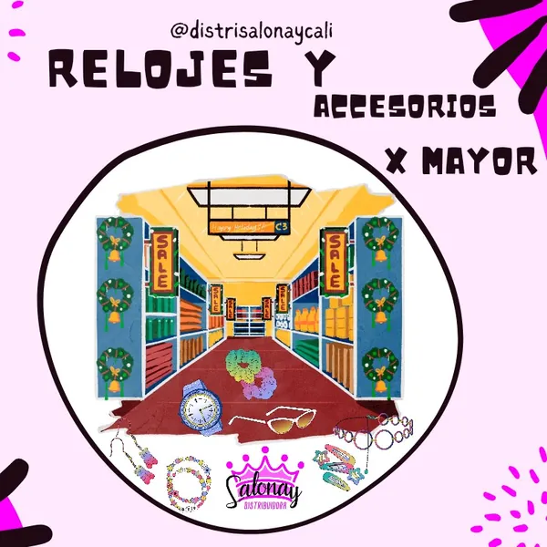 RELOJERÍA Y ACCESORIOS X MAYOR