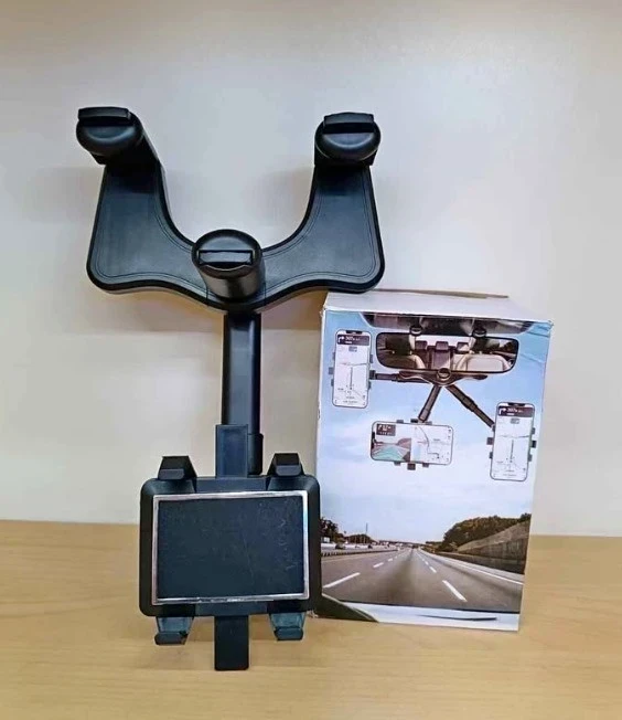 SOPORTE DE CELULAR PARA RETROVISOR DE CARRO 4