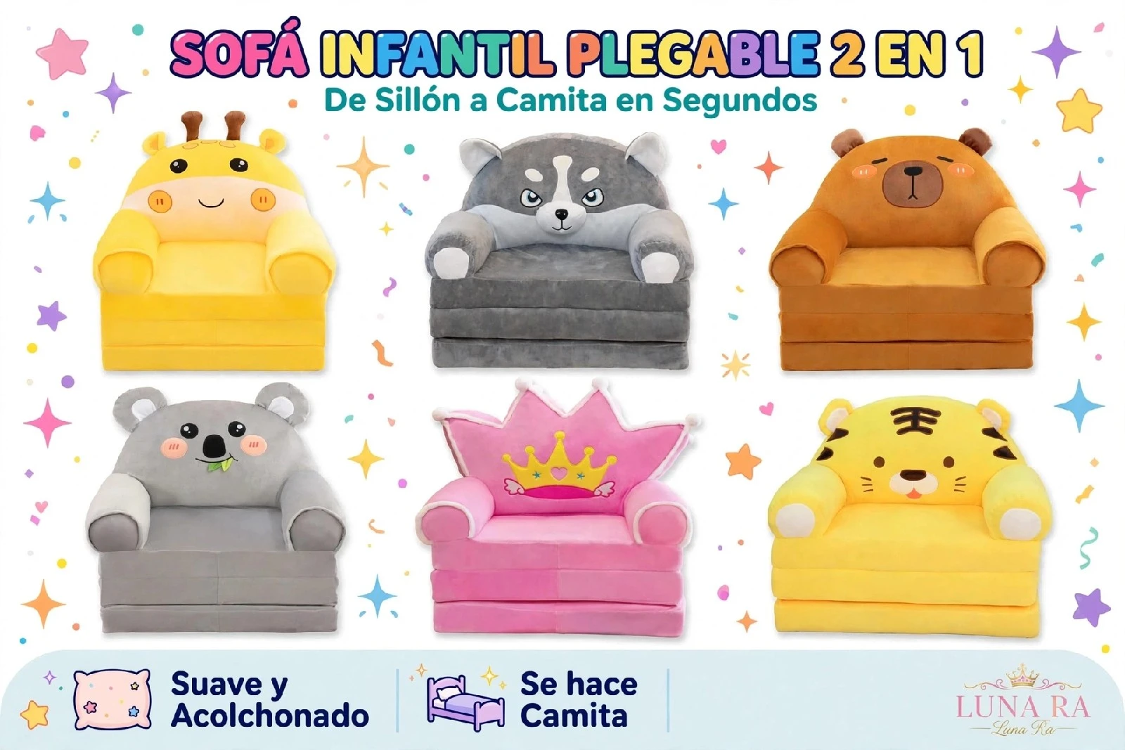 Sofa cama infantil 