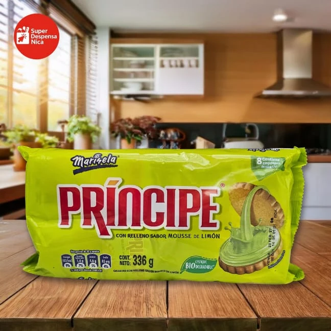 Galleta Principe Limon 8unid.