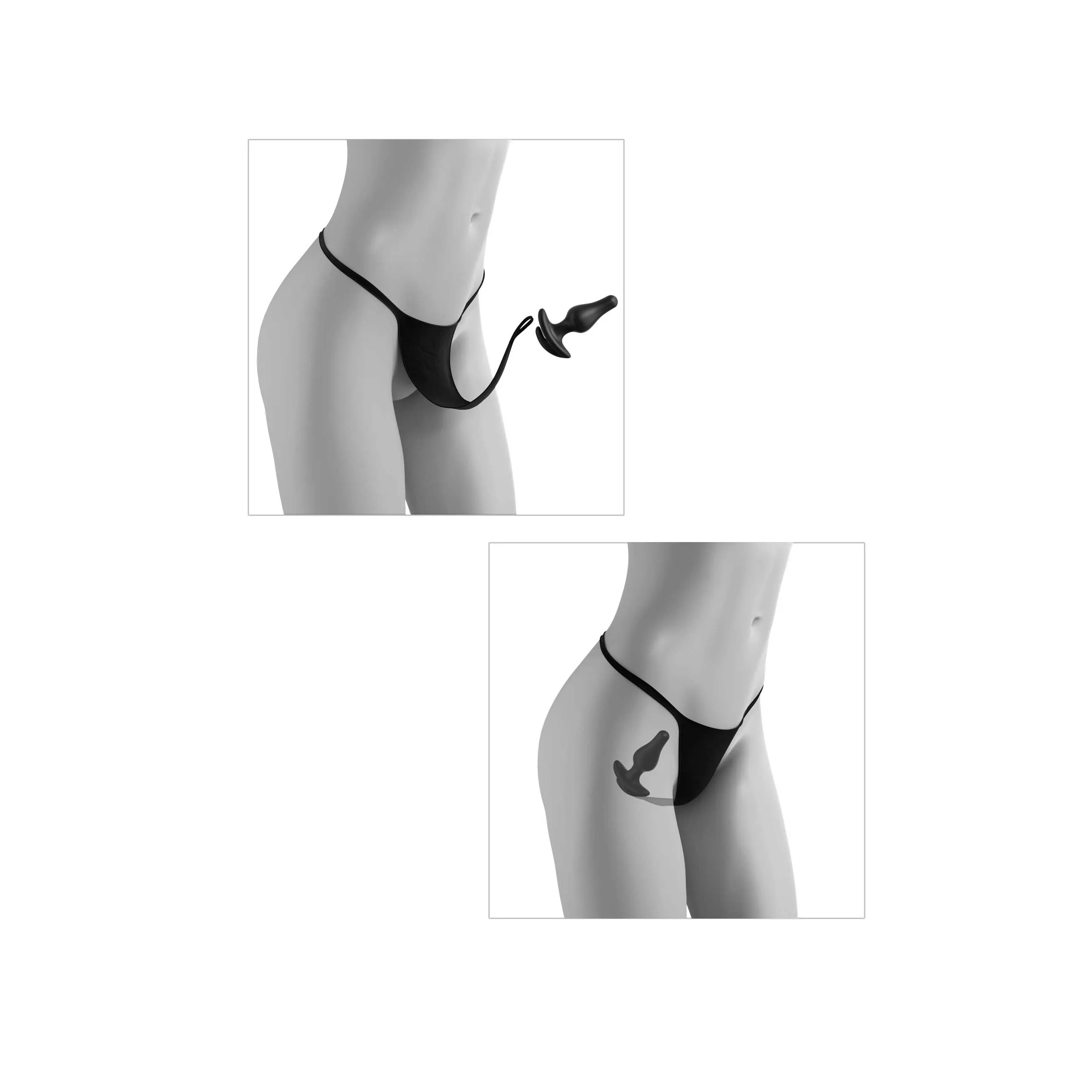 Hookup Panties Remote Triple Teaser - Size S-L 3
