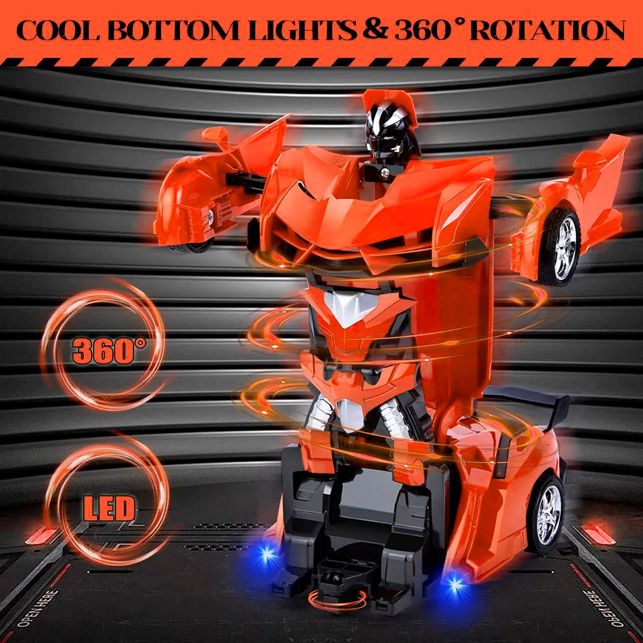 Carro Transformers Robot C/Remoto 4