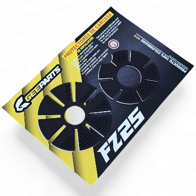 FZ 250 protector de carcaza micro perforado adhesivo negro
