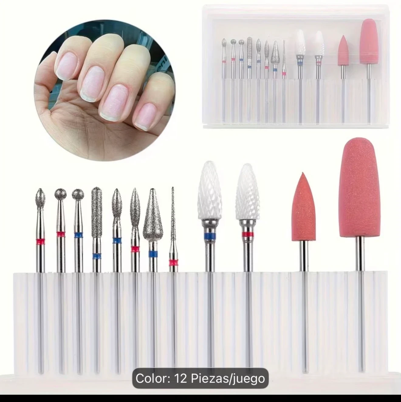 lumera beuty manicura rusa x12pcs