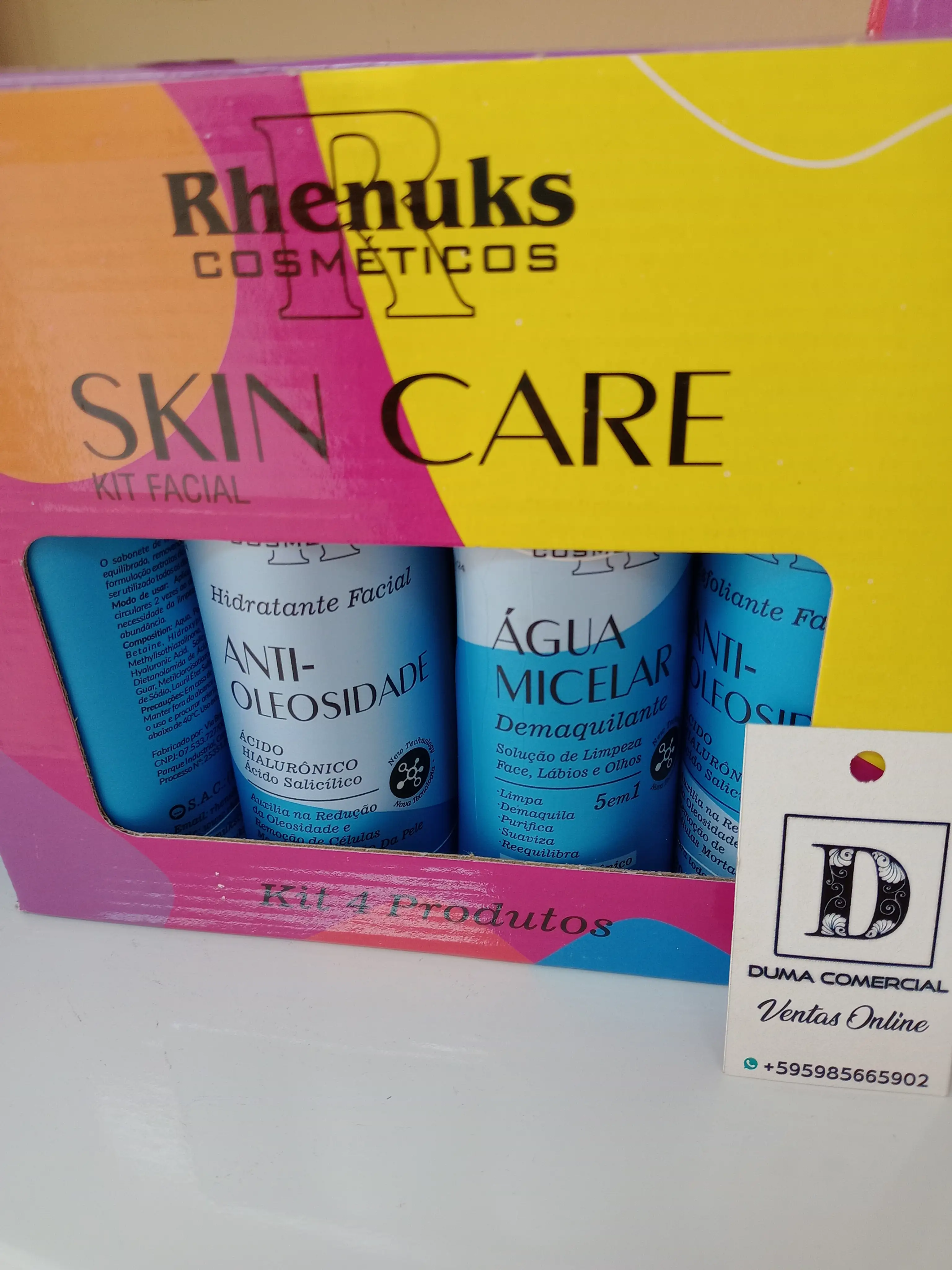Kit Facial antioleosidad 