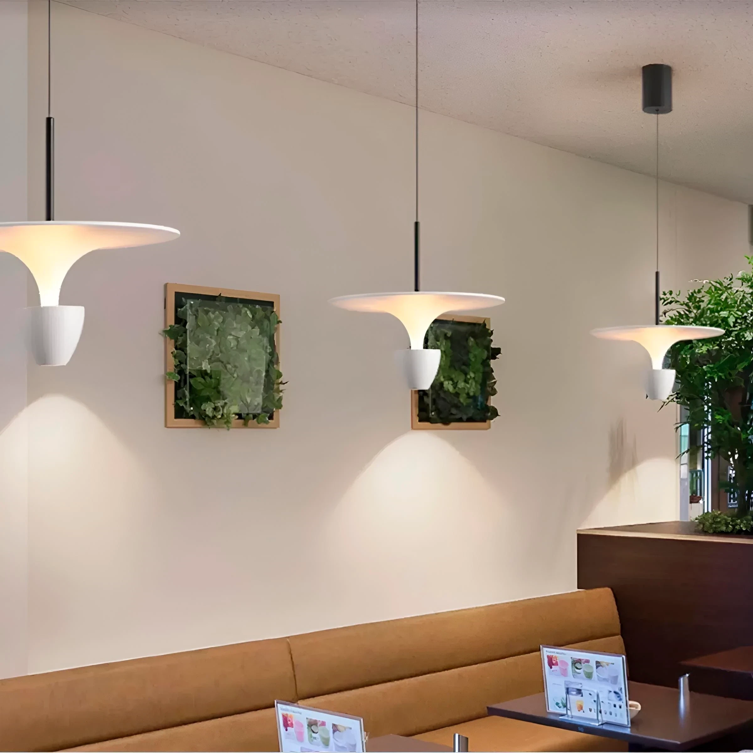 LAMPARA COLGANTE LED 6W LUZ CALIDA/3K 3
