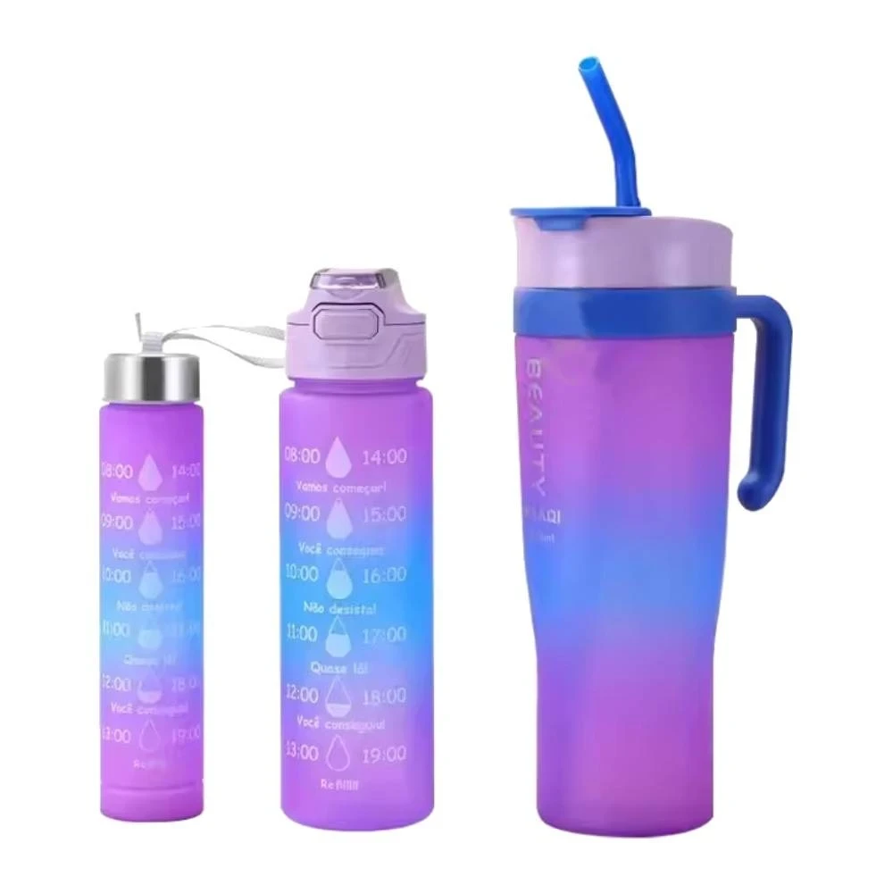 Vaso + 2 Botellas Set1 2