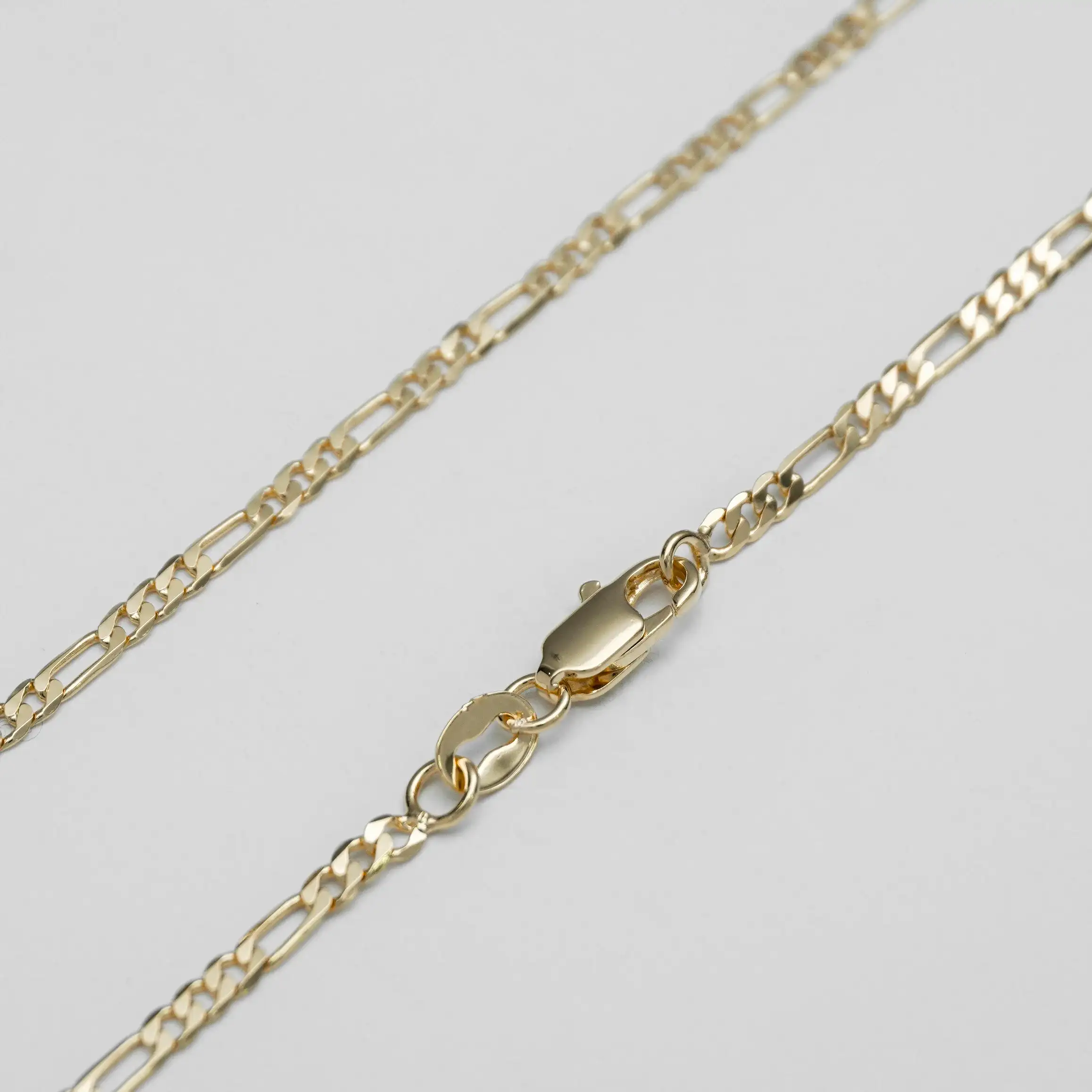 Cadena 3*1 2mm 45cms Diamantada
