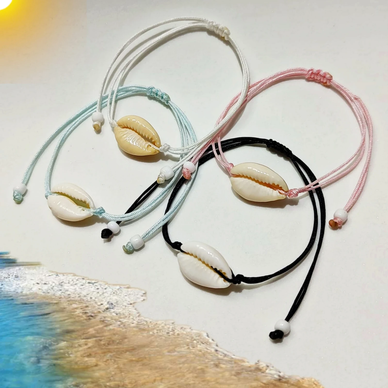 Pulsera Secilla de Concha de Mar