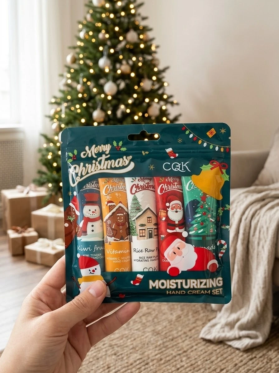 PAQUETE DE 5 CREMAS NAVIDEÑAS  2