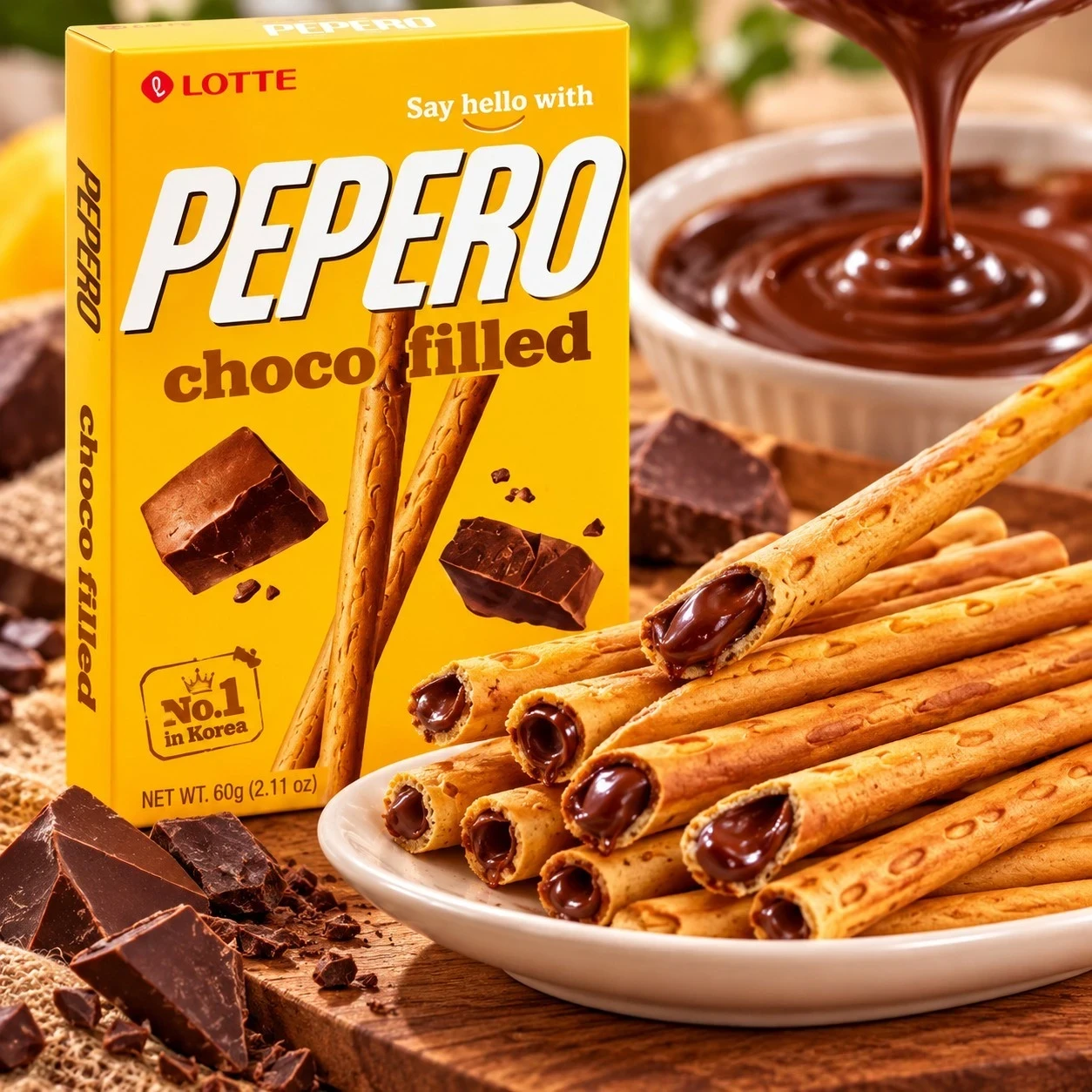 PEPERO  CHOCO FILLED