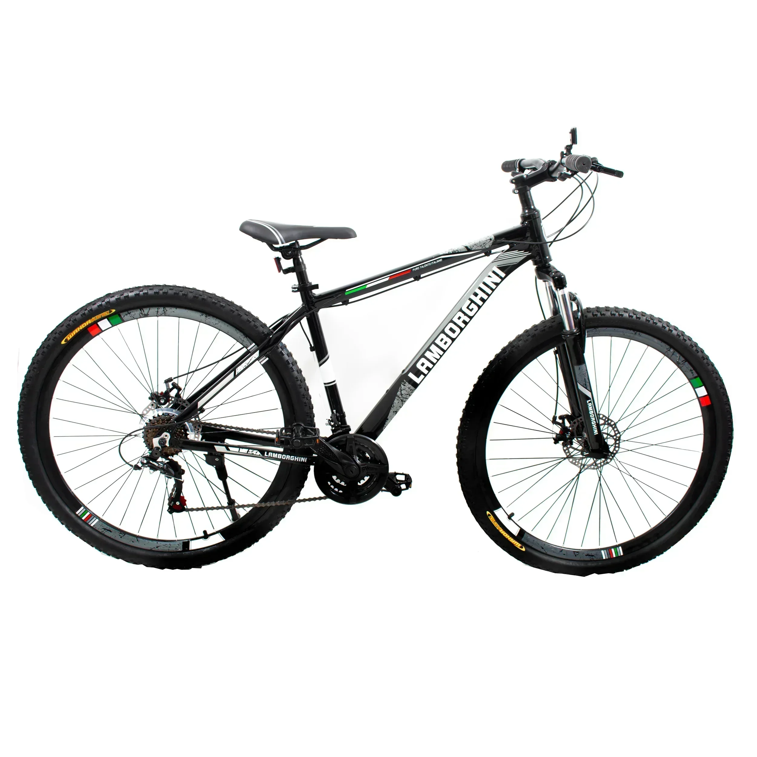 Bicicleta Lamborghini Rod. 29 Gris / Negro Talle M