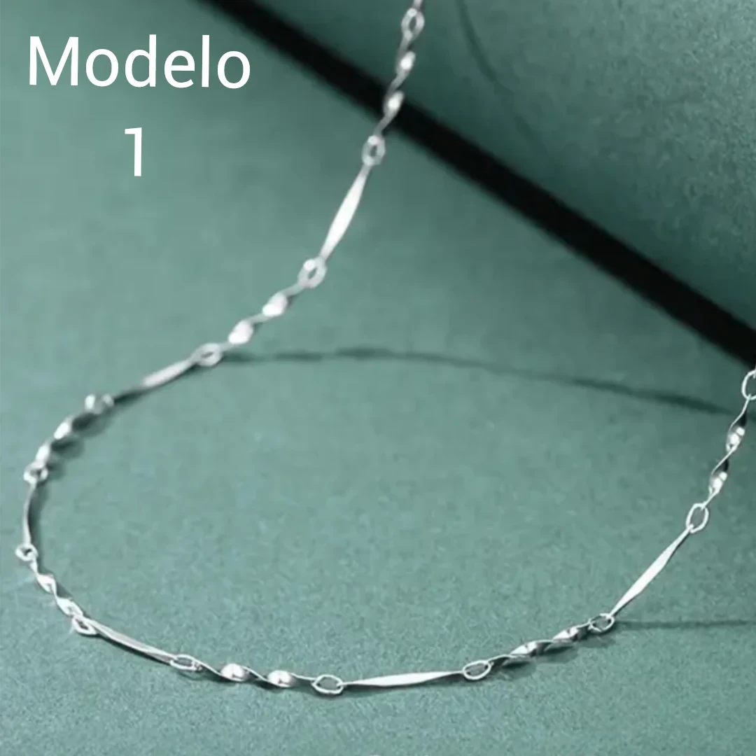 CADENAS DE PLATA VARIOS MODELOS  2