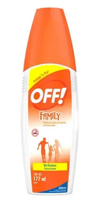 Repelente Off contra mosquitos e insectos Spray 