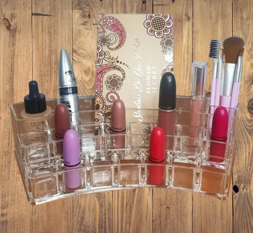 ORGANIZADOR ACRÍLICO  PARA MAQUILLAJE  N60