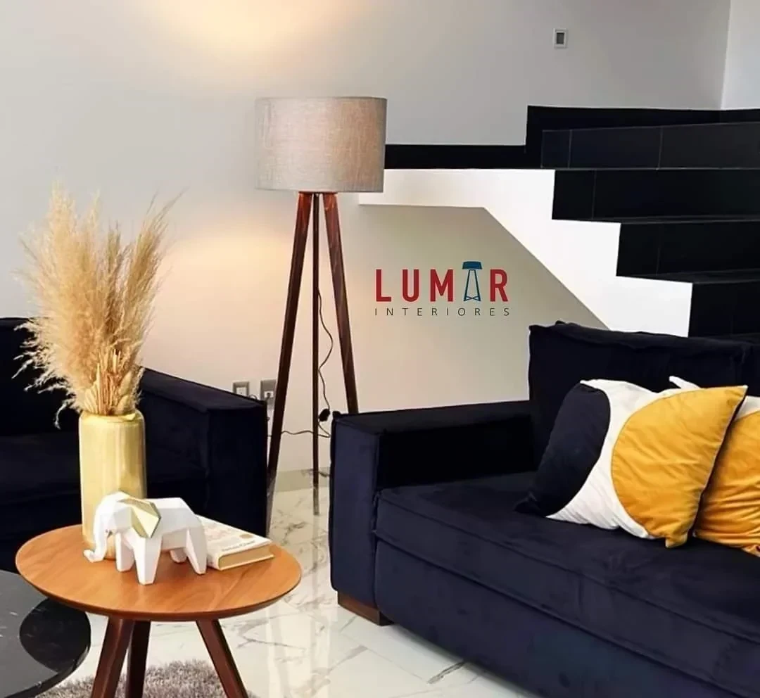 LAMPARA DE PISO, ESTILO NÓRDICA PARA SALA, COMEDOR O RECÁMARA 2