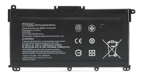 Bateria Hp Pavilion 15-cc 15-cd 17-ar 920070-855 Tf03xl