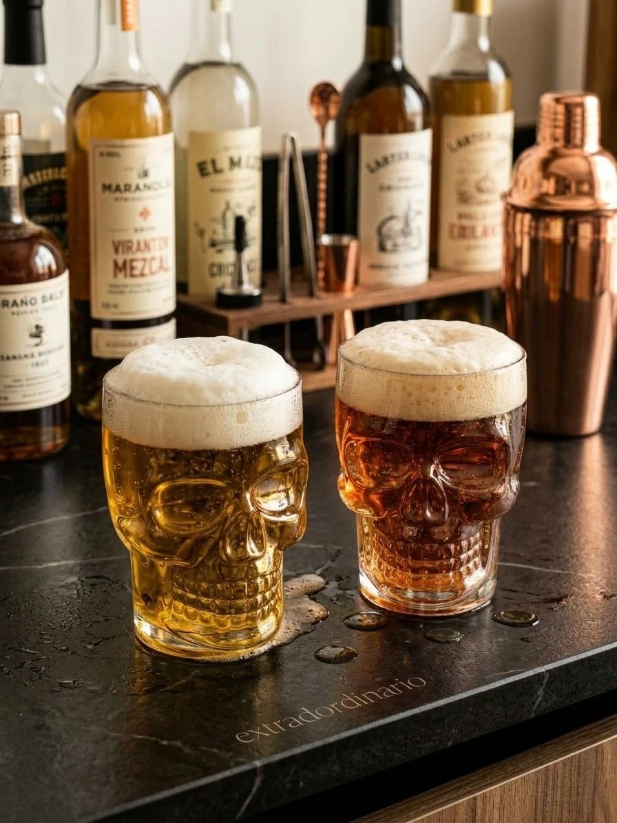 DUO DE TARROS DE CALAVERAS 500 ml