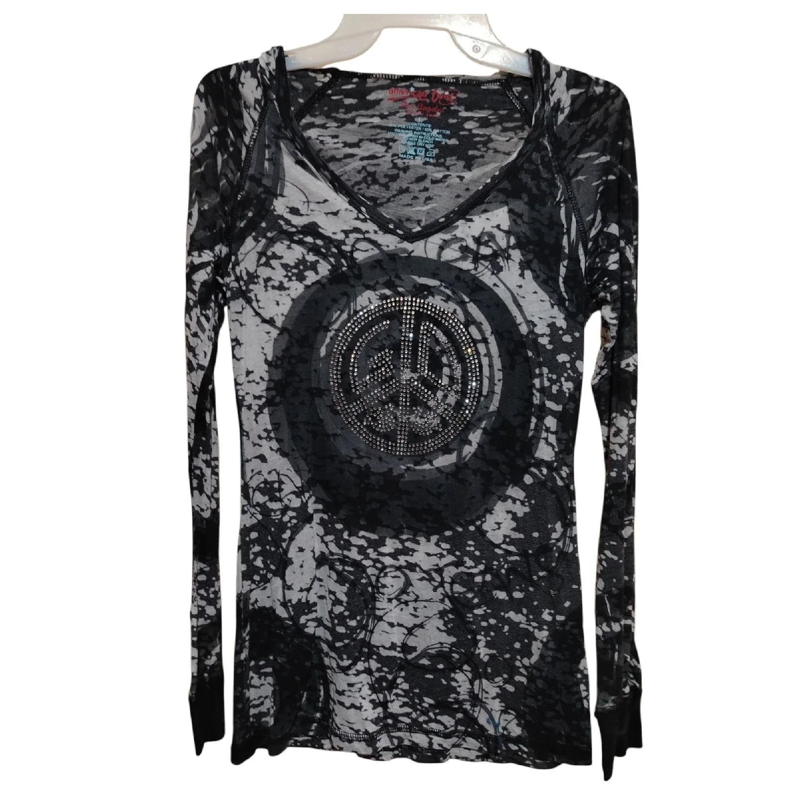 Blusa L Amor y Paz American 2