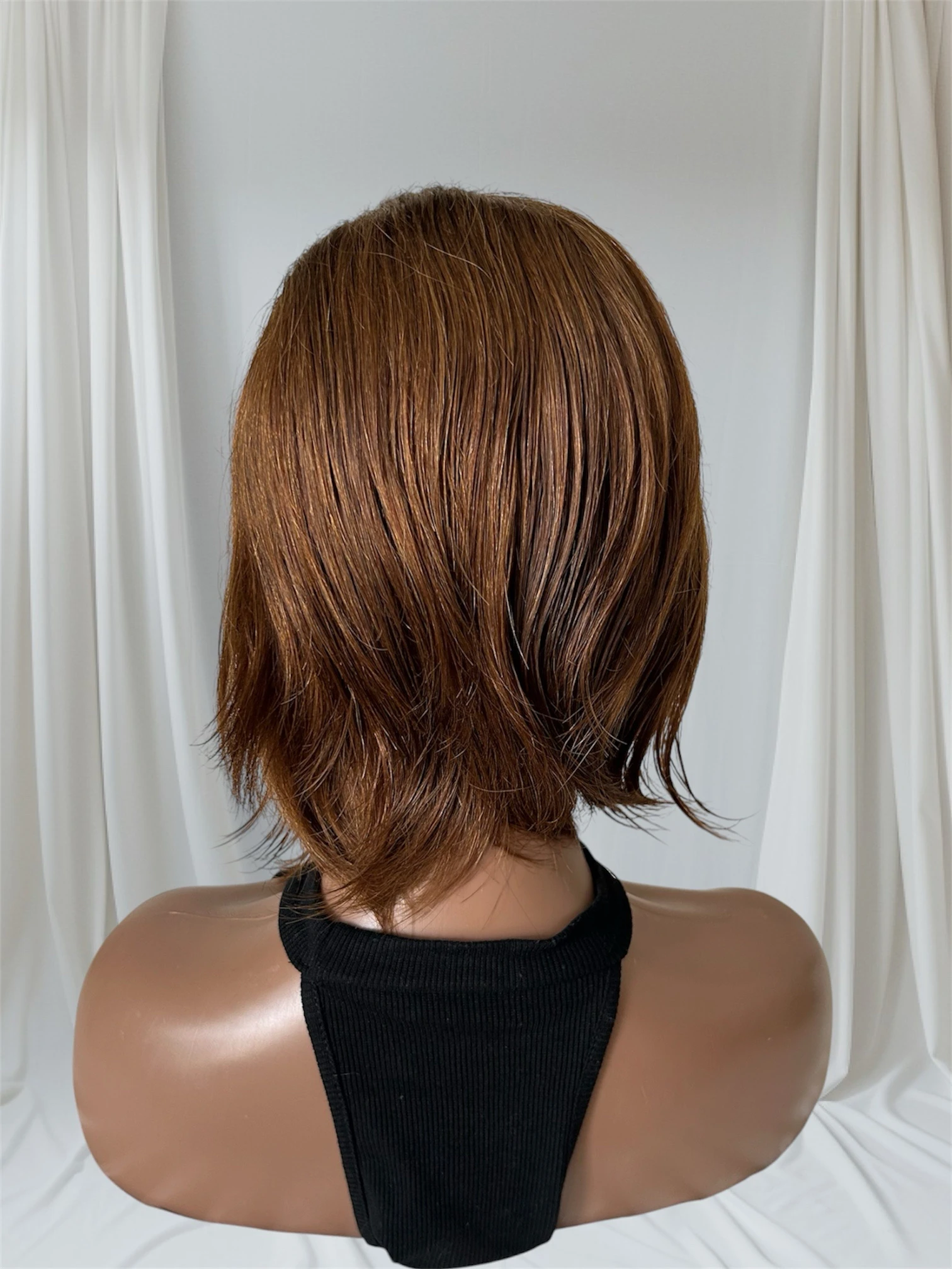 Pelucas de cabello humano con encaje frontal 13 x 6, de 8 pulgadas  2